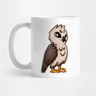 Cute Hawk Drawing Mug